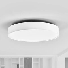 Saira LED auduma griestu lampa, 50 cm, balts цена и информация | Потолочные светильники | 220.lv