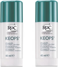 Dezodorants ROC Keops Stick Deodorant, 2x40 ml cena un informācija | Dezodoranti | 220.lv