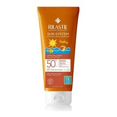 Детское молочко после загара Rilastil Sun System Spf 50+  цена и информация | Кремы от загара | 220.lv