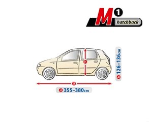 Автомобильный чехол Hatchback M1 Kegel-Blazusiak 5-4313-241-2092, 355-380 см цена и информация | Авто принадлежности | 220.lv