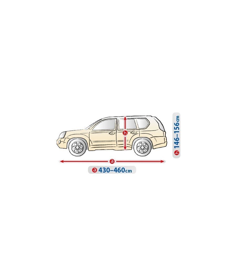 Automašīnas pārsegs Kegel-Blazusiak, L izmērs, 430-460 cm cena un informācija | Auto piederumi | 220.lv