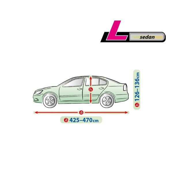 Automašīnas pārvalks Kegel-Blazusiak, L izmērs, 425-470 cm cena un informācija | Auto piederumi | 220.lv