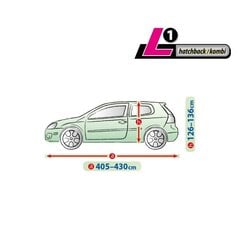 Автомобильный чехол Hatchback/Kombi L1 Kegel-Blazusiak 5-4627-249-4030, 405-430 см цена и информация | Авто принадлежности | 220.lv