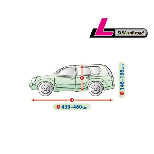 Automašīnas pārvalks Kegel-Blazusiak, L izmērs, 430-460 cm cena un informācija | Auto piederumi | 220.lv