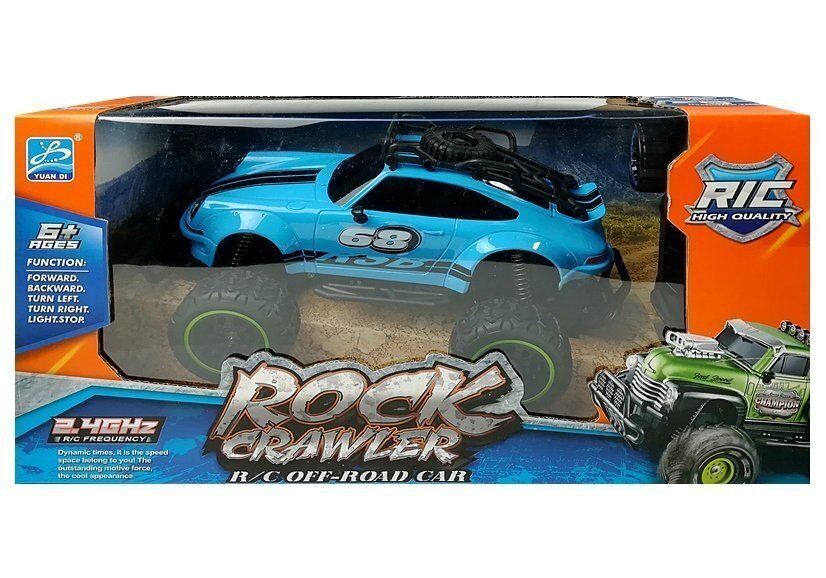 RC mašīna R/C Beetle 6,5 km/h Blue 2.4G cena un informācija | Rotaļlietas zēniem | 220.lv