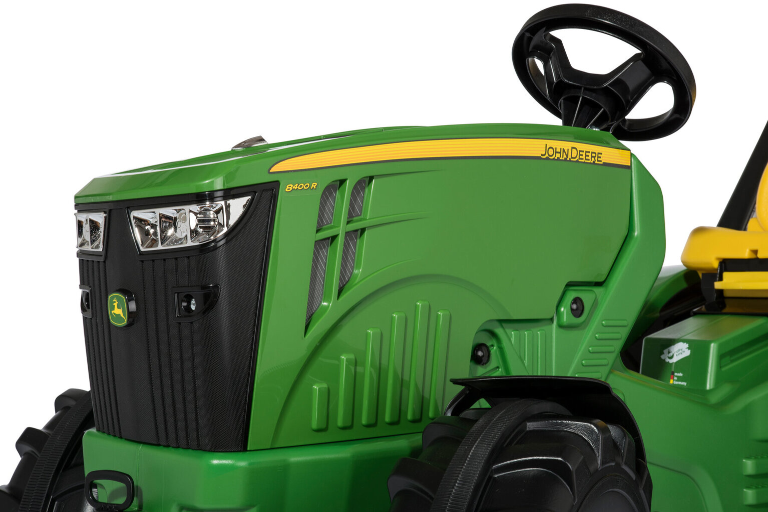 Bērnu traktors ar pēdāļiem rollyX-Trac Premium John Deere 8400R (640034) cena un informācija | Rotaļlietas zēniem | 220.lv