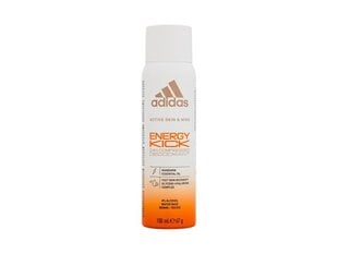 Izsmidzināms dezodorants Adidas Energy Kick 24 st., 100 ml cena un informācija | Dezodoranti | 220.lv