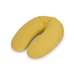 Подушка для кормления CebaBaby Flexi multi Caro, желтая, 190 см цена и информация | Подушки для беременных и кормящих | 220.lv