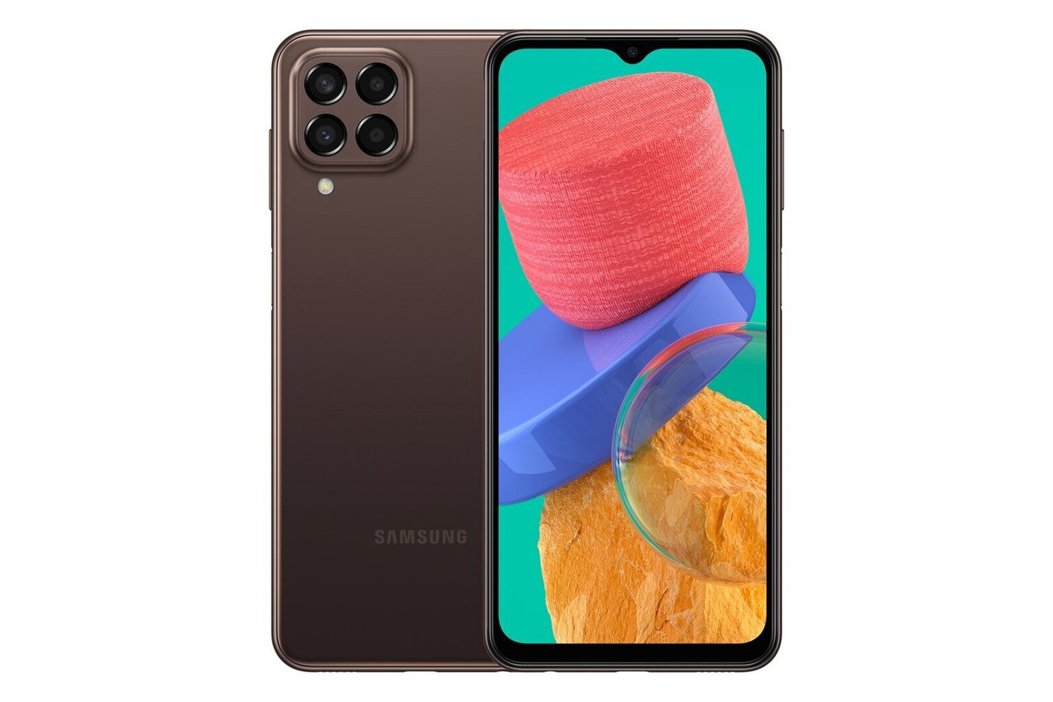 Телефон Samsung Galaxy M33 5G 6/128GB Dual SIM SM-M336BZNGEUE Brown цена |  220.lv