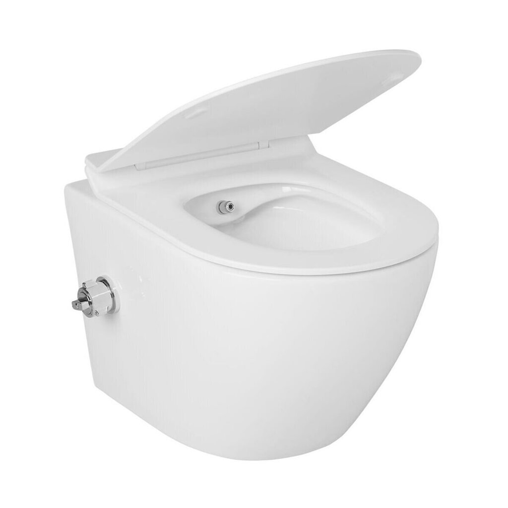 Piekarināms tualetes pods Domino Niagara su bidē funkciju cena un informācija | Tualetes podi | 220.lv
