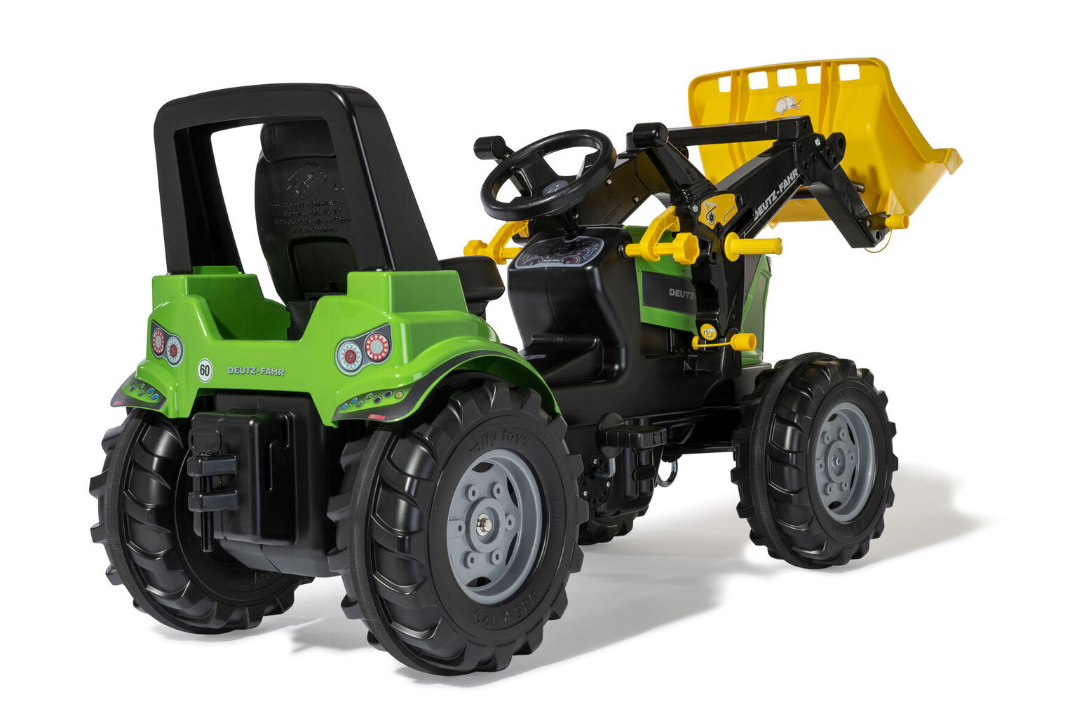 Traktors ar pedāļiem un frontālo kausu rollyFarmtrac Deutz Agrotron 8280 TTV cena un informācija | Rotaļlietas zēniem | 220.lv