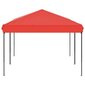 Saliekama pasākumu telts, 3x6m, sarkans cena un informācija | Dārza nojumes un lapenes | 220.lv