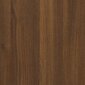vidaXL galdiņš, ozolkoka krāsa, 40x40x40 cm, inženierijas koks цена и информация | Žurnālgaldiņi | 220.lv