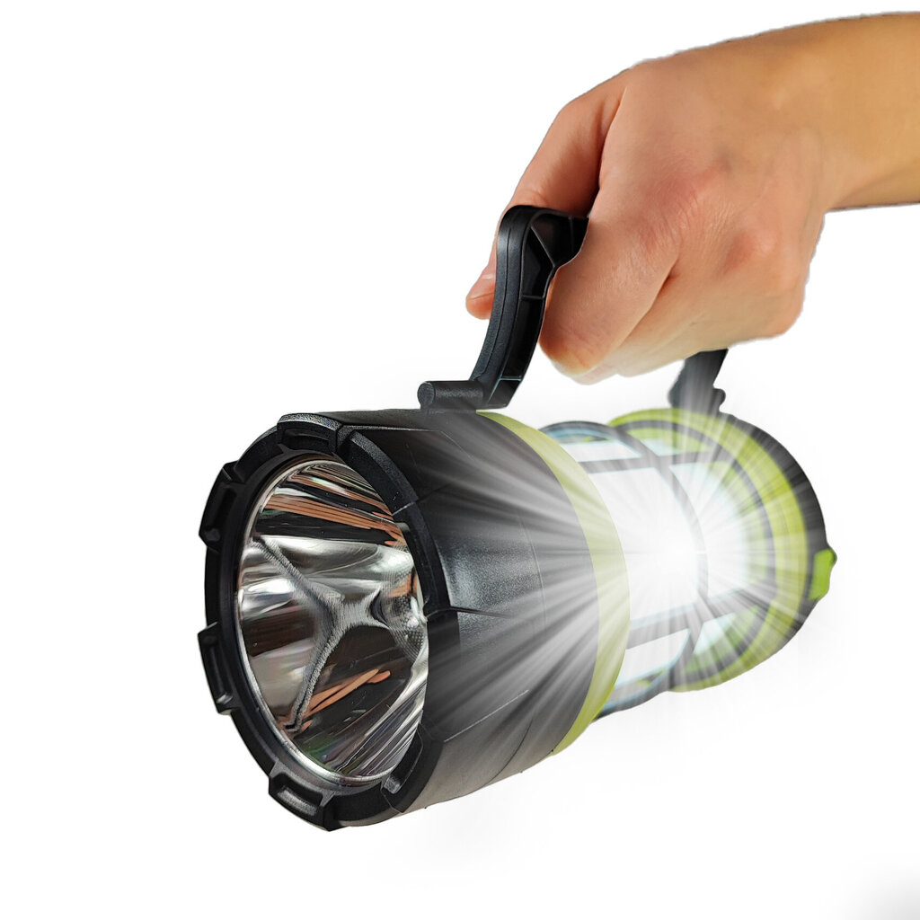 Lamp Torch Powerbank 3in1, Tourist Solar Camping, USB cena un informācija | Lukturi un prožektori | 220.lv