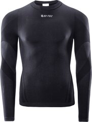 Мужская термоактивная рубашка Hi-Tec Surim Top M 92800438764, черная цена и информация | Мужское термобелье | 220.lv