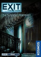 Побег - Стратегическая игра The Sinister Mansion цена и информация | Настольные игры, головоломки | 220.lv