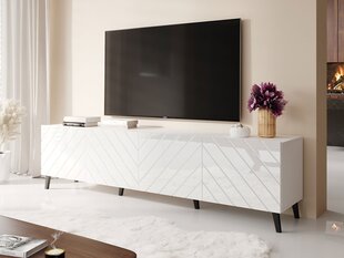 TV galds ZITOK 200- balta / balta laka cena un informācija | TV galdiņi | 220.lv