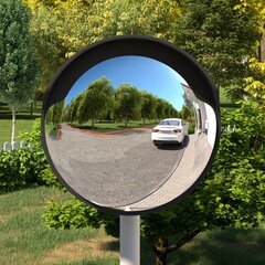Sfērisks āra/ceļa spogulis, melns, 45cm, polikarbonāts цена и информация | Авто принадлежности | 220.lv