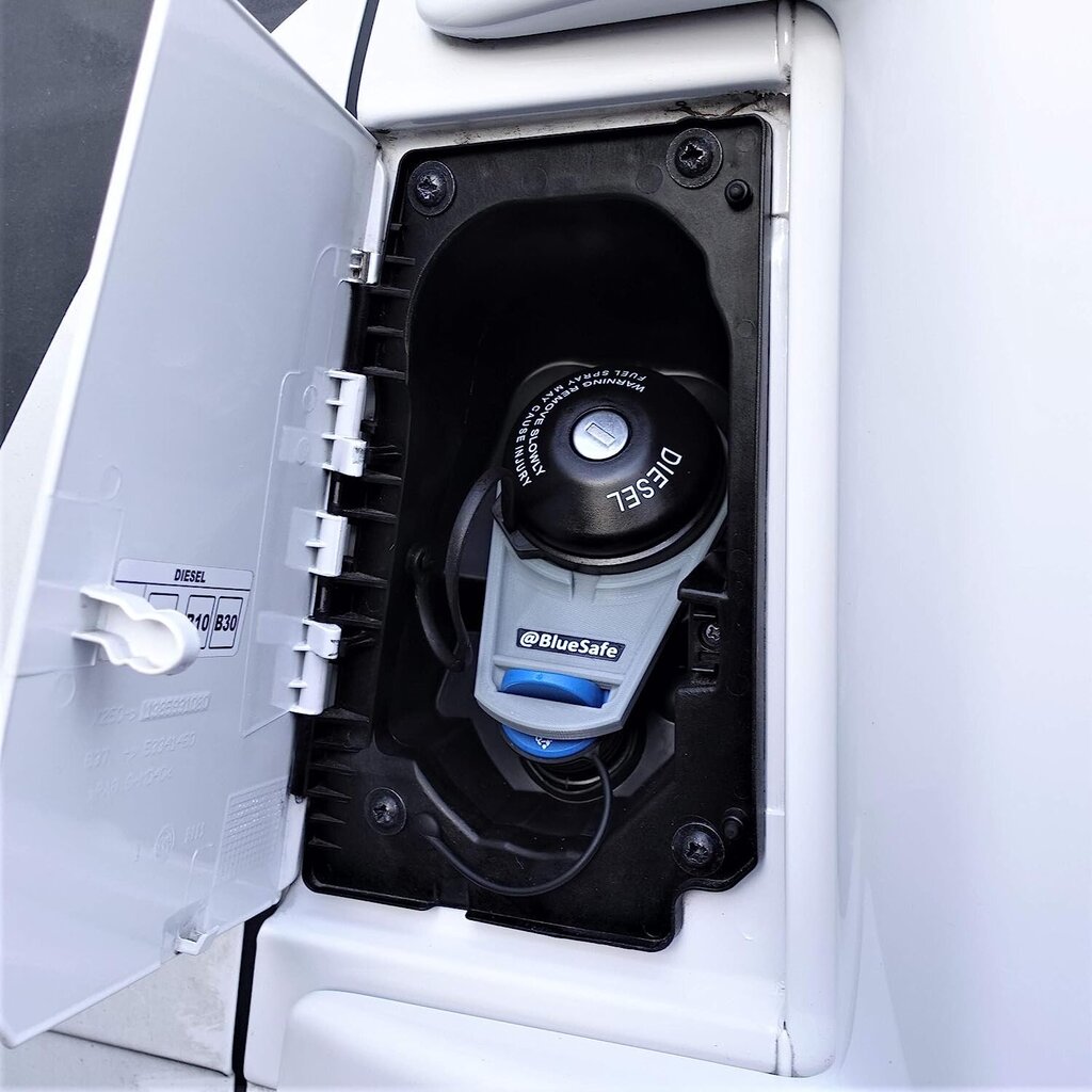 Adblue aizvēršanas vāka drošinātāja degvielas drošinātājs tvertnes slēgšanas tvertnes vāciņam (tipa Citroen džemperis, Adbluesafe Grey) cena un informācija | Auto piederumi | 220.lv