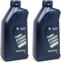 Оригинальное BMW Motor Oil 2x масло 5W-30 ТВИНА POWER Turbo Longlife-04 цена и информация | Моторное масло | 220.lv