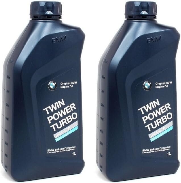 Oriģinālā BMW motora eļļa 2x eļļa 5W-30 Twin Power Turbo Longlife-04 cena un informācija | Motoreļļas | 220.lv