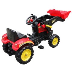 Traktors ar pedāļiem NSR, sarkans цена и информация | Игрушки для мальчиков | 220.lv