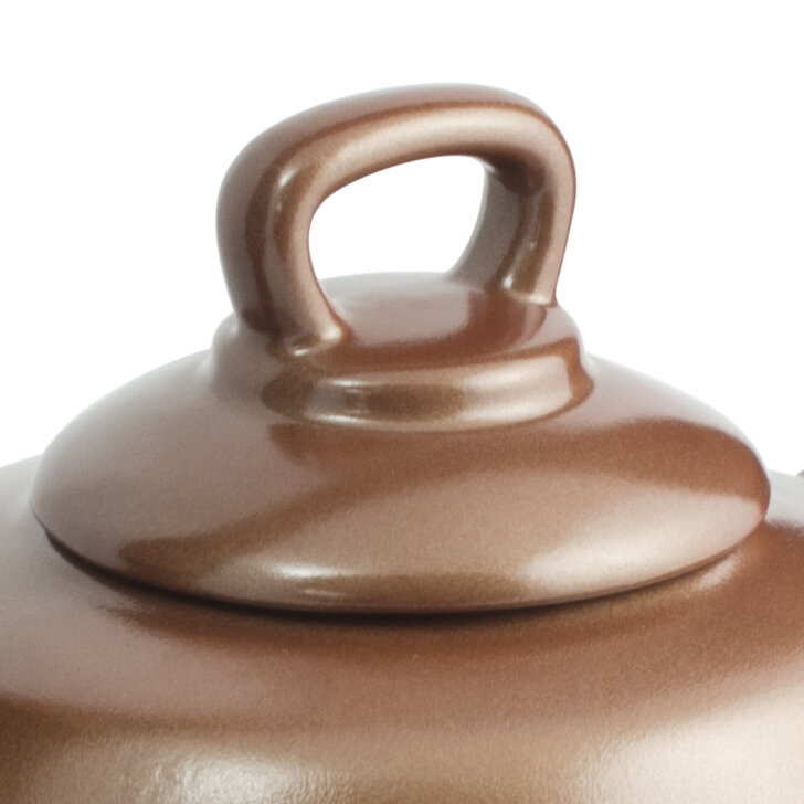 Keramikas tējkanna "Tropeiro" retro stilā, tilpums 2300 ml, vara krāsa cena un informācija | Kafijas kannas, tējkannas | 220.lv