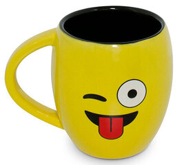 Keramikas krūze ar smaidiņu "Humors" tējai, kafijai un citiem dzērieniem, tilpums 300 ml cena un informācija | Glāzes, krūzes, karafes | 220.lv