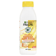 GARNIER Fructis Hair Food Banana Nourishing Conditioner - Barojošs kondicionieris sausiem matiem, 350 ml цена и информация | Бальзамы, кондиционеры | 220.lv