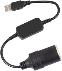 Waremew 5 v USB a Plug on Sigarette Sigarette 12 В (выход: 12 В 8 Вт макс. цена и информация | Автомобильные электропринадлежности 12V | 220.lv