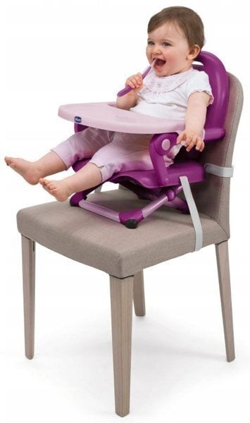 Barošanas krēsliņš Chicco Pocket Snack, Violetta cena un informācija | Barošanas krēsli | 220.lv