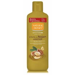Гель для душа Natural Honey с аргановым маслом, 650 мл цена и информация | Масла, гели для душа | 220.lv