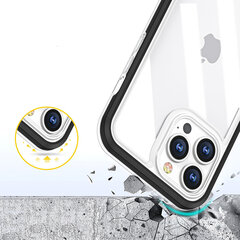 Clear 3in1 piemērots iPhone 14 Pro, sarkans цена и информация | Чехлы для телефонов | 220.lv