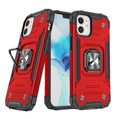 Wozinsky Ring Armor piemērots iPhone 14 Plus, sarkans cena un informācija | Telefonu vāciņi, maciņi | 220.lv