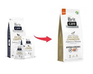 Гипоаллергенный сухой корм для собак с лососем и сельдью Brit Care Hypoallergen, 12 кг (новая упаковка) цена и информация |  Сухой корм для собак | 220.lv