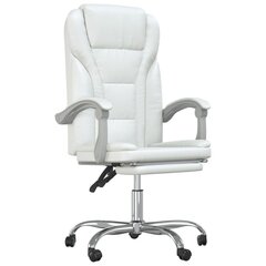 Atlaižams biroja krēsls, balts цена и информация | Офисные кресла | 220.lv