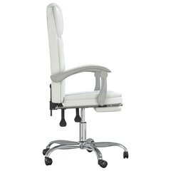Atlaižams biroja krēsls, balts cena un informācija | Biroja krēsli | 220.lv