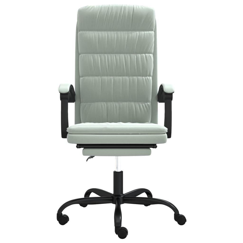 Atlaižams biroja krēsls, pelēks cena un informācija | Biroja krēsli | 220.lv