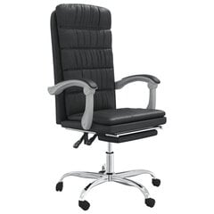 Atlaižams biroja krēsls, melns цена и информация | Офисные кресла | 220.lv