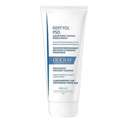 Šampūns Ducray Kertyol Pso Rebalancing Treatment Shampoo, 200 ml cena un informācija | Šampūni | 220.lv