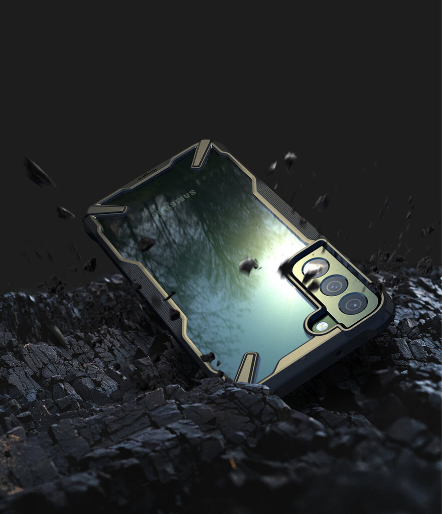 Ringke Fusion X piemērots Samsung Galaxy S23+, melns cena un informācija | Telefonu vāciņi, maciņi | 220.lv