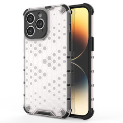 Hurtel Honeycomb piemērots iPhone 14 Pro Max, caurspīdīgs cena un informācija | Telefonu vāciņi, maciņi | 220.lv