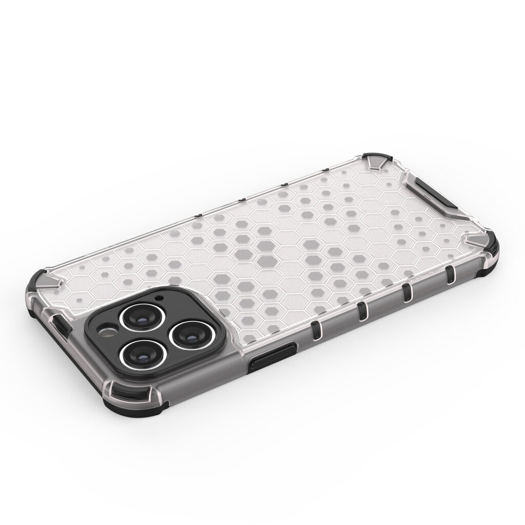 Hurtel Honeycomb piemērots iPhone 14 Pro Max, melns cena un informācija | Telefonu vāciņi, maciņi | 220.lv