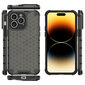 Hurtel Honeycomb piemērots iPhone 14 Pro Max, melns cena un informācija | Telefonu vāciņi, maciņi | 220.lv