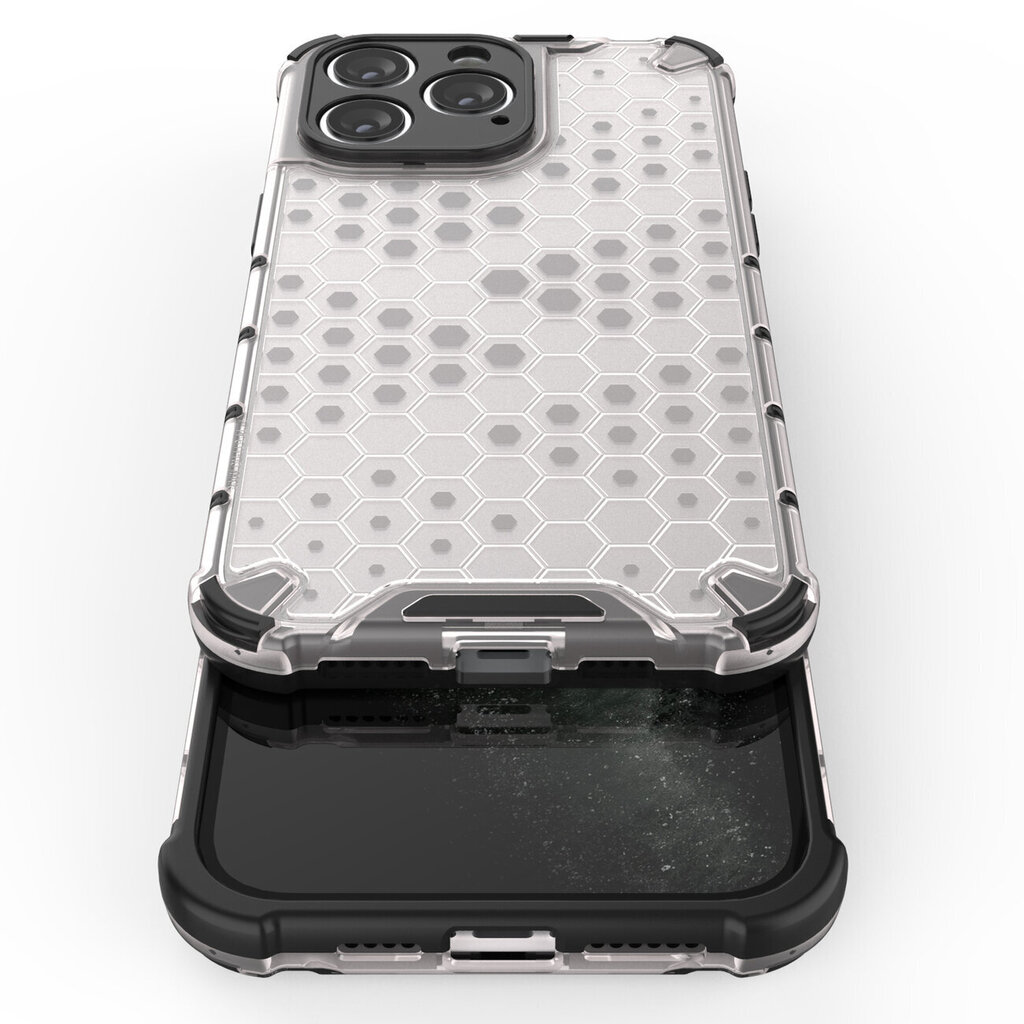 Hurtel Honeycomb piemērots iPhone 14 Pro Max, melns cena un informācija | Telefonu vāciņi, maciņi | 220.lv