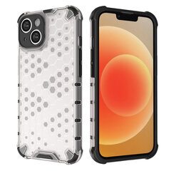 Hurtel Honeycomb piemērots iPhone 14 Plus, caurspīdīgs цена и информация | Чехлы для телефонов | 220.lv