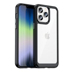 Outer Space piemērots iPhone 14 Pro Max, melns cena un informācija | Telefonu vāciņi, maciņi | 220.lv