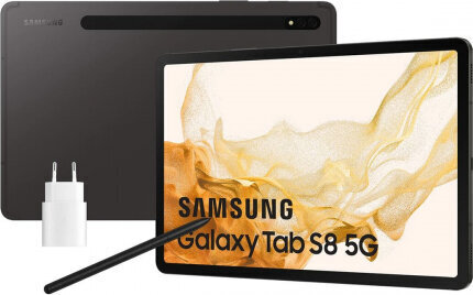 Planšete Samsung Galaxy Tab S8+ Melns 8 GB RAM 256 GB 11" cena un informācija | Planšetdatori | 220.lv