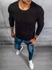 Melns vīriešu džemperis Lomel WX1880-49987-XXL цена и информация | Мужские свитера | 220.lv
