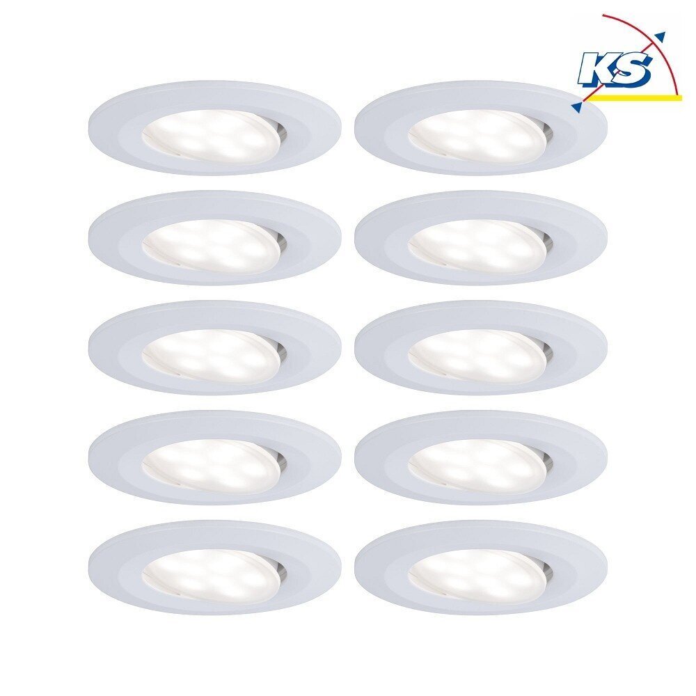 Iebūvējamās lampas 999,24 - 10 gab cena un informācija | Iebūvējamās lampas, LED paneļi | 220.lv
